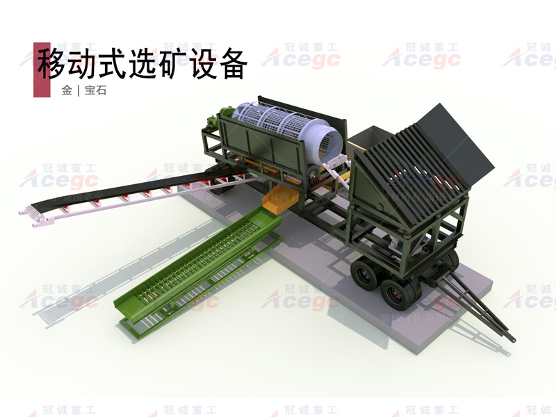 3M滾筒篩淘寶石設備方案 3M滾筒篩淘寶石設備方案
